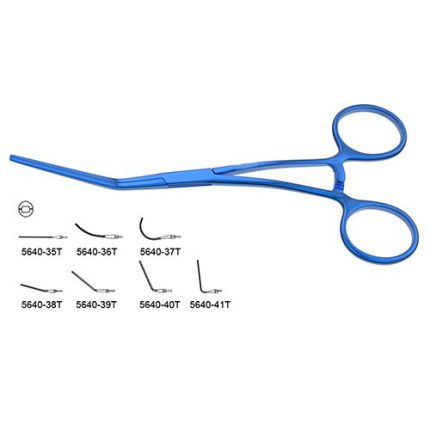 Titanium Castaneda Clamp - Angled Cooley Jaws